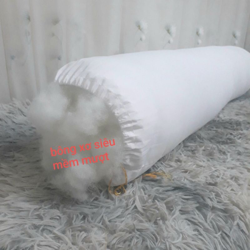 Gối ôm dài người lớn,  size 35×100cm kèm vỏ nhiều màu xinh xắn