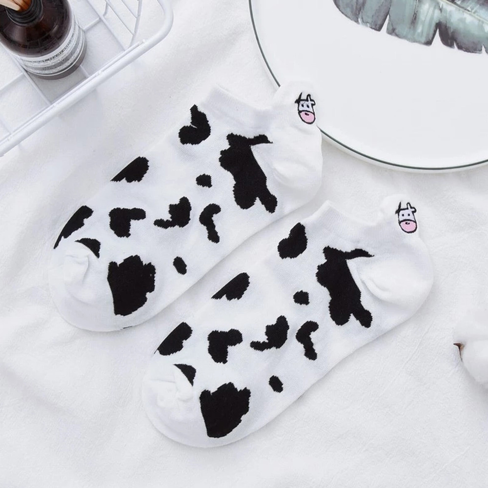 Vớ cotton họa tiết hoạt hình ngộ nghĩnh thời trang cho nữ
