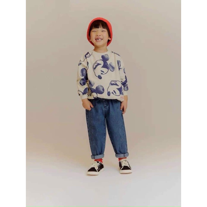 (Size 18-45kg) Quần bò cho bé  siêu mềm mát, co giãn