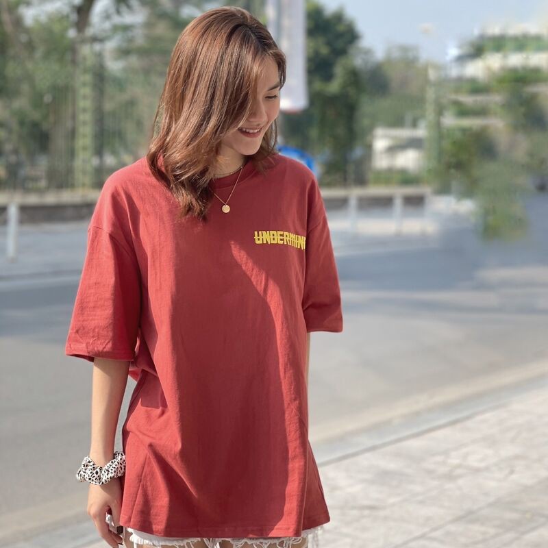 Pull cotton nam dáng rộng under 129