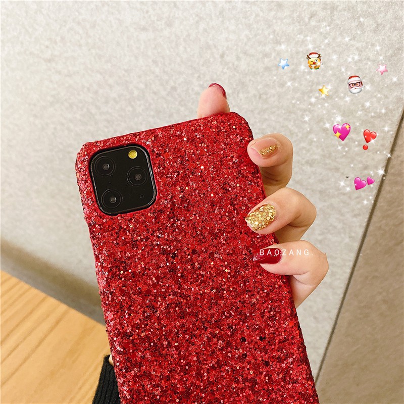 Sang Trọng Ốp Điện Thoại Kim Tuyến Lấp Lánh Cho iphone 13 12 11 pro max xr xs max x 7 8 plus