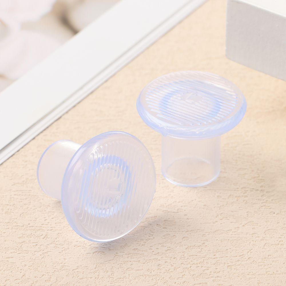 1 Cặp Vỏ Bọc Gót Giày Cao Gót Hình Tròn Chống Trượt / Ồn Tiện Dụng
