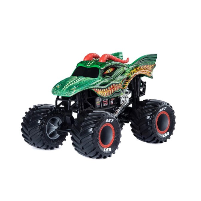 Hot Wheels Mô Hình Đồ Chơi Xe Hotwheels Monster Jam Dragon Skala 1: 24