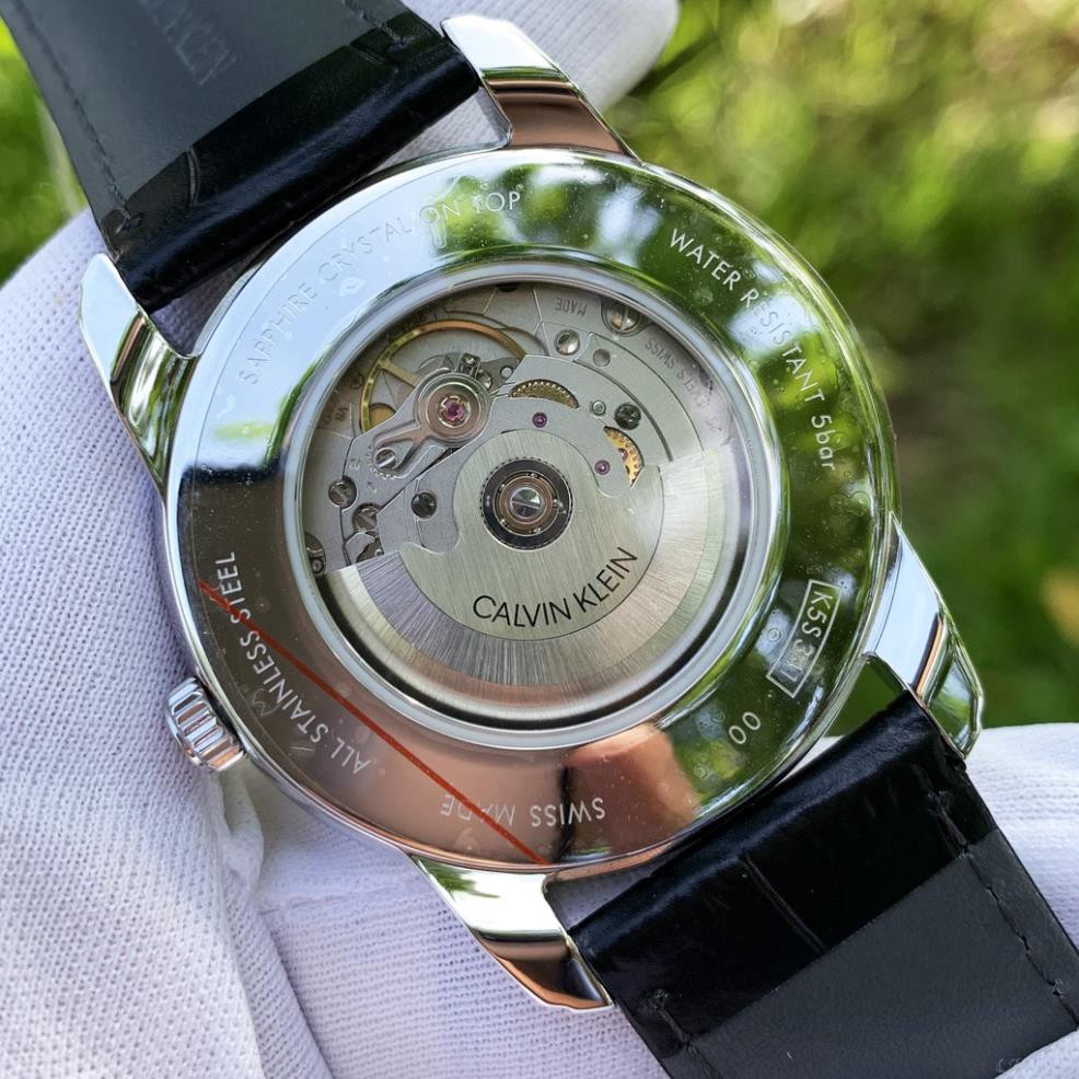 Đồng hồ nam CALVIN KLEIN Infinite K5S341CZ Black Dial Men's Watch -  Automatic - Kính Sapphire [ Chính hãng ]
