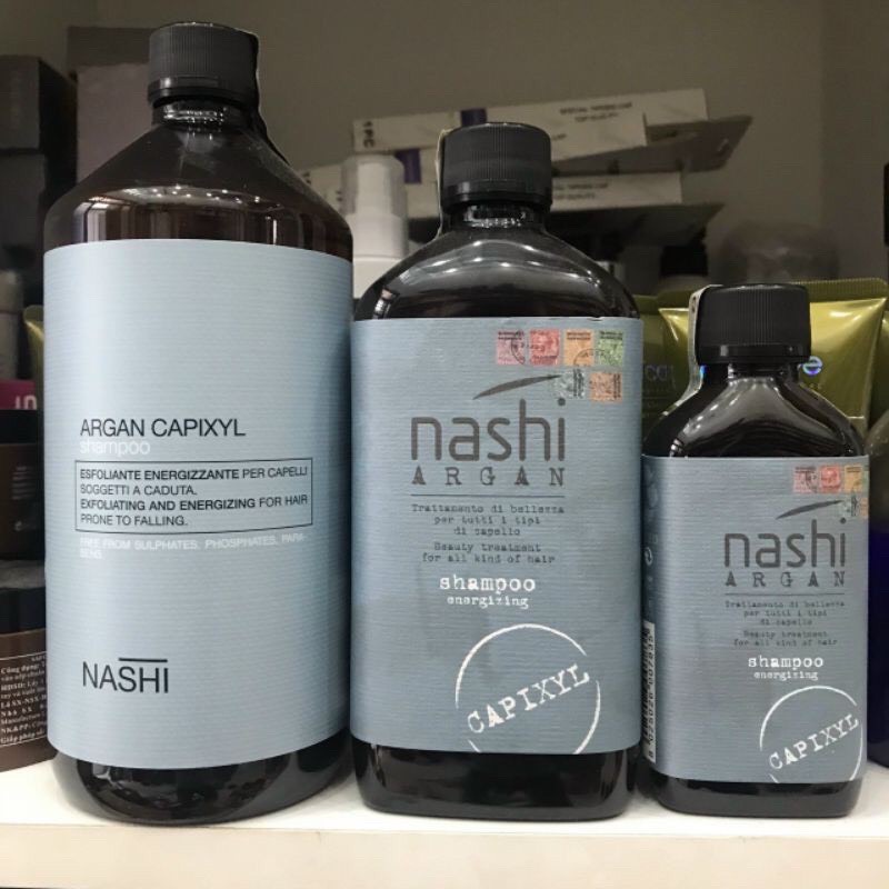 Dầu Gội Xả Chống Rụng Tóc Nashi Argan Capixyl 1000ml - Nashi Chính Hãng