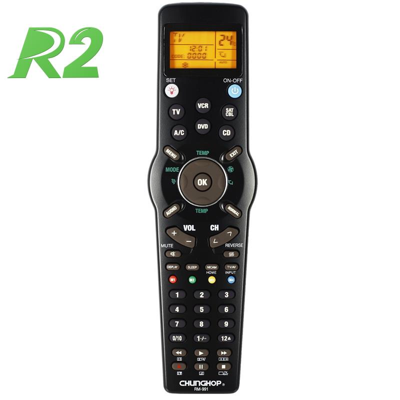 Điều Khiển Từ Xa Thông Minh Chunghop RM991 Đa Năng Cho TV/TXT/DVD CD/VCR/SAT/A/C
