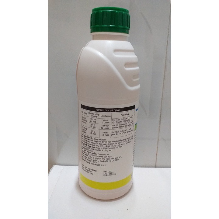 Thuốc khử trùng kho - diệt mọt nông sản Actellic 50EC 1L