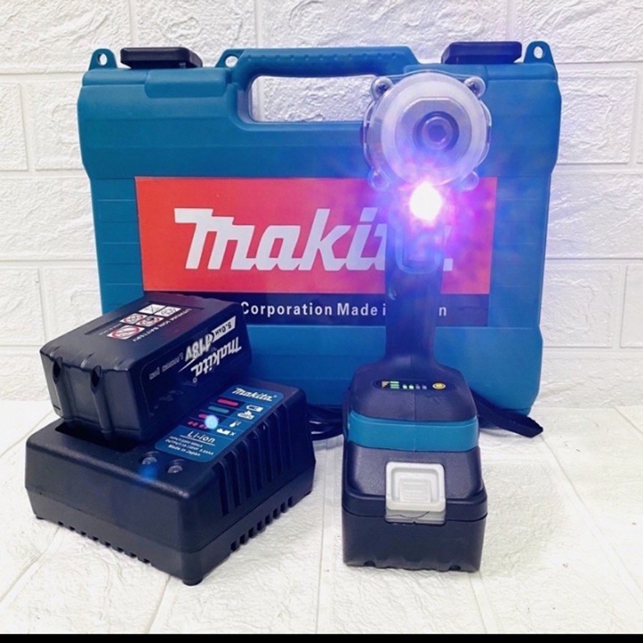 Máy Siết Bulong Makita 118V, Bắn Bu lông Không Chổi Than, Máy Vặn ốc,  Bắt Vít,  Khoan Búa 100% lõi đồng (bảo hành 6 thá