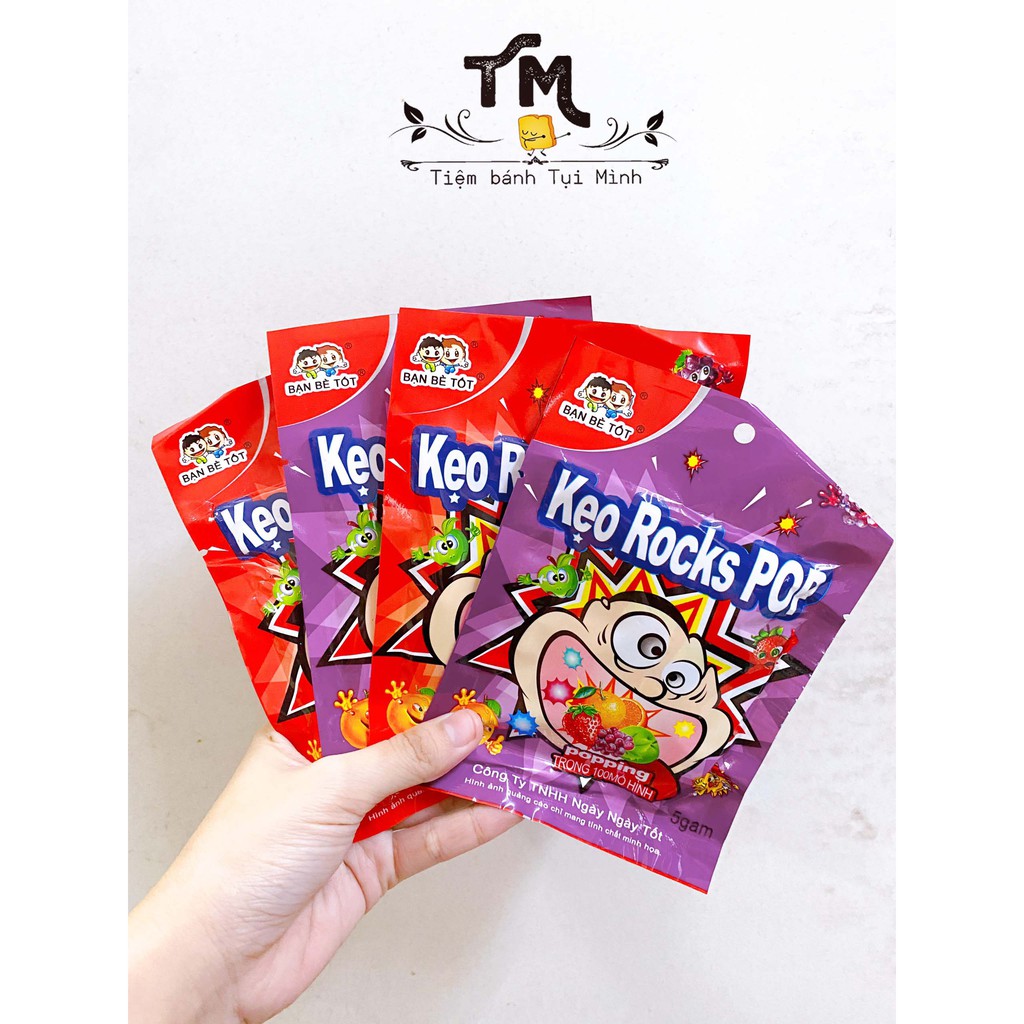 10 gói Kẹo nổ Rocks Pop