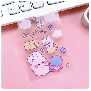 Sticker Trong Suốt Hình Gấu
