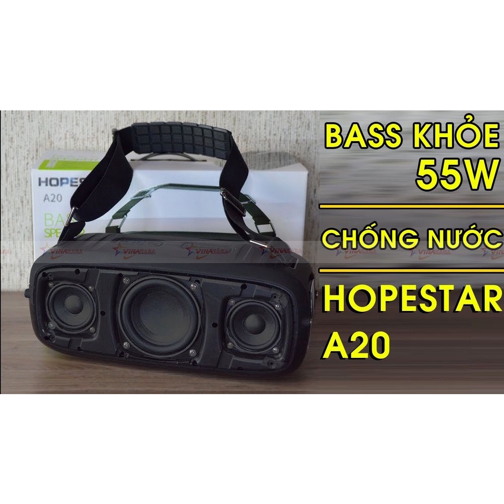 Loa Bluetooth HOPESTAR A20, 55W Super Bass Stereo Loa Siêu Trầm