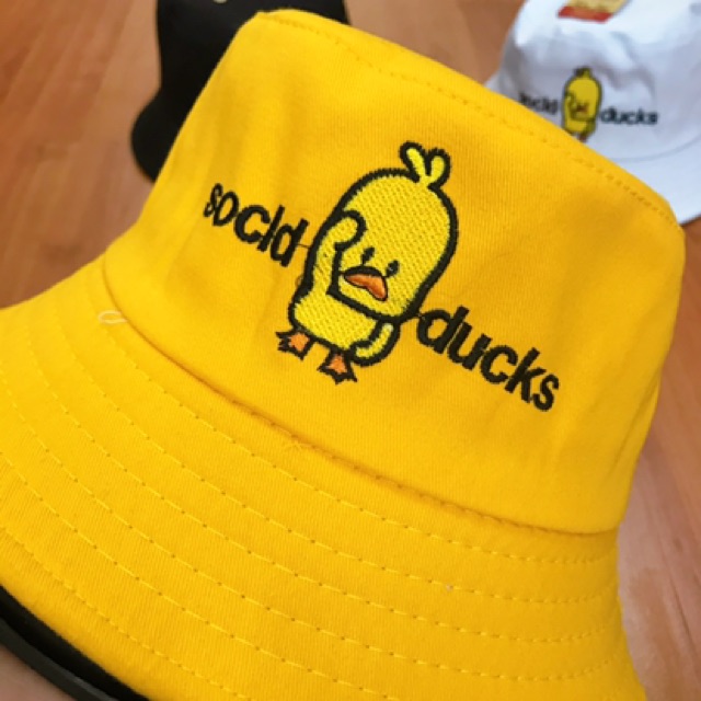 NÓN BUCKET , MŨ TAI BÈO CON VỊT DUCKS THỜI TRANG