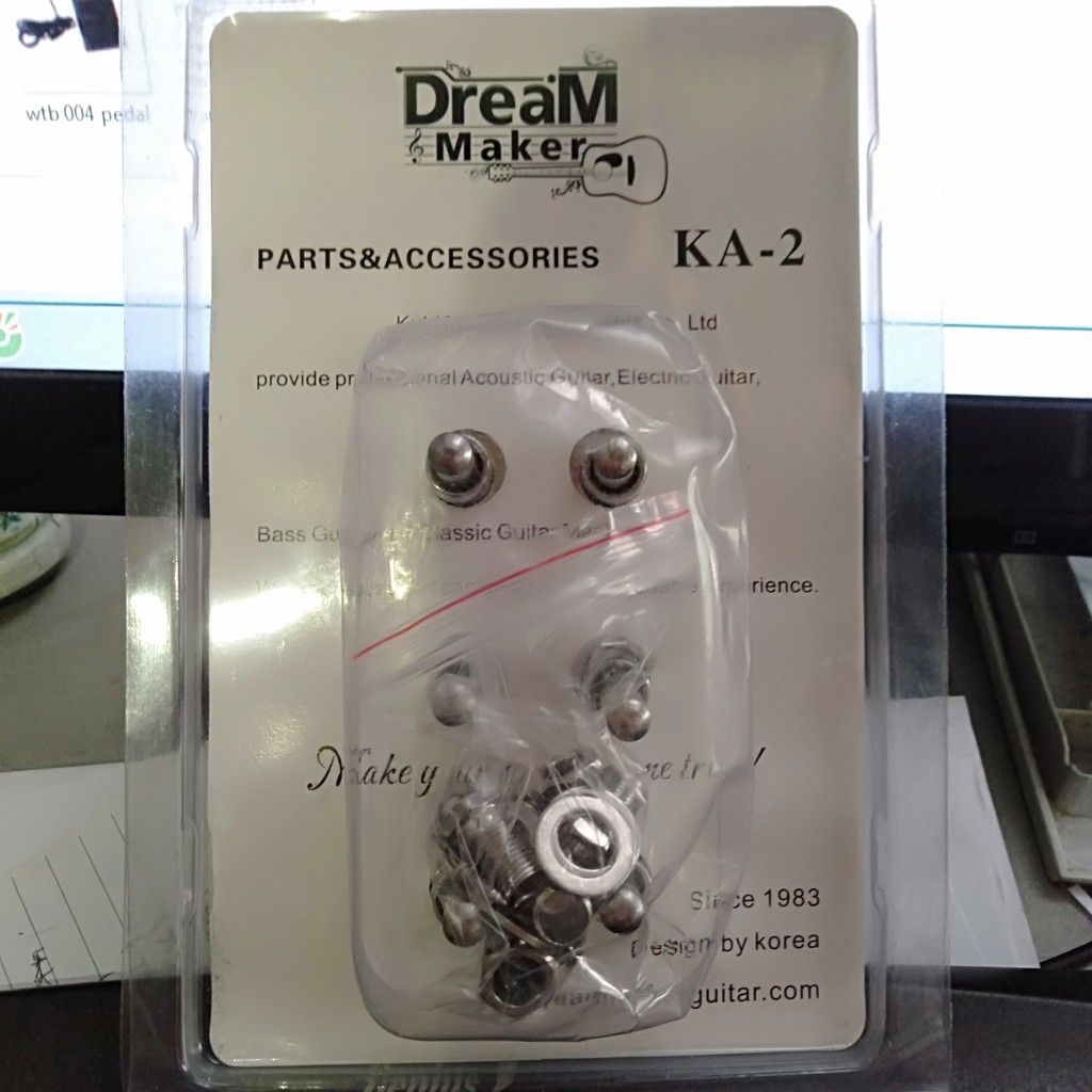 Bộ khoá đàn Guitar Acoustic Dream Maker KA-01/ KA-02 (khóa đúc)