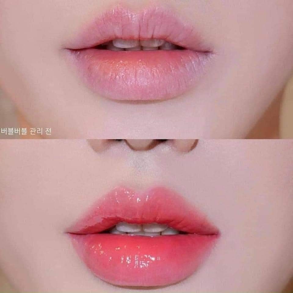 [mẫu mới 2021] - TẨY DA CHẾT MÔI BUBI BUBI LIP gel sủi bọt tẩy tế bào chết