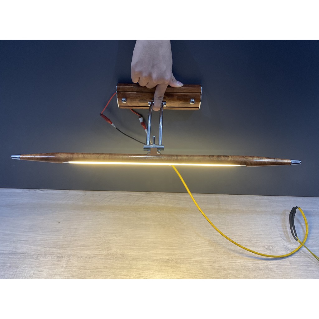 Combo 1 Đèn Soi Tranh STN + 1 Đèn Thả 3 Bánh Xe + 2 Đèn Led Treo Tường 2817