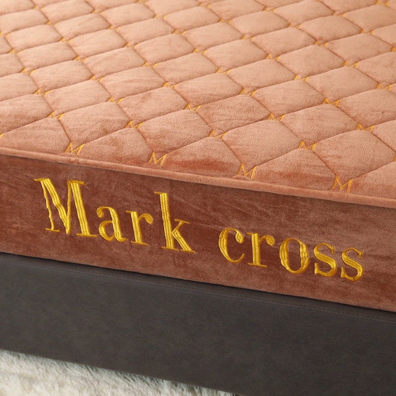 Ga gối nỉ nhung trần bông cao cấp dày dặn nhập khẩu ,Ga gối trải giường cao cấp ấm áp