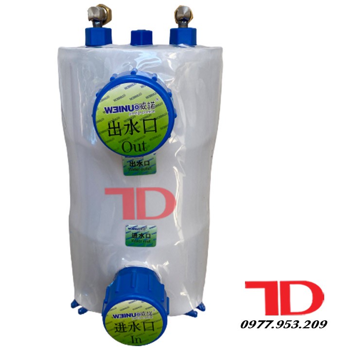 Bầu lạnh 1.5HP, Bầu làm lạnh nước cho hồ cá, san hô
