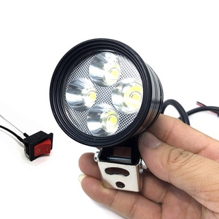 ĐÈN TRỢ SÁNG L4 NGẮN 20W 3 CHẾ ĐỘ GẮN XE MÁY, XE ĐẠP ĐIỆN. MOTO