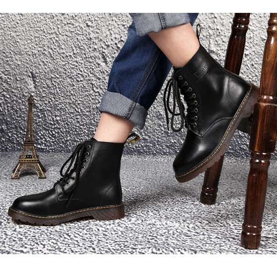 Giày Dr Martens Cao Cổ Nam Da Bò Cao Cấp Mã G2D ảnh thật cuối