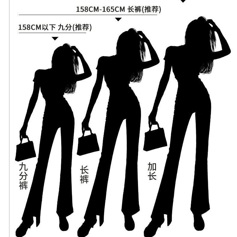 Quần jean dài UIOWOO lưng cao lót lông cừu co giãn tốt thời trang cho nữ