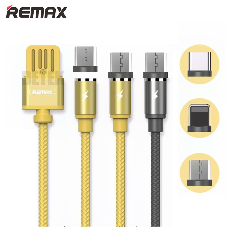 Cáp Sạc Remax Rc-095M - Micro Usb - Nam Châm - Thế Giới Phụ Kiện Số - TT Shop