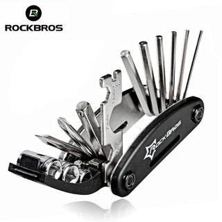 Dụng Cụ Sửa Chữa Xe Đạp Bỏ Túi ROCKBROS 16 Trong 1 Đa Năng Có Thể Gấp Gọn