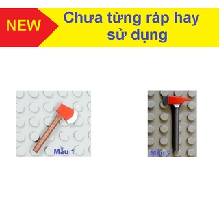 Đồ chơi xếp hình phụ kiện Lego Axe - Rìu chặt cây, rìu cứu hỏa