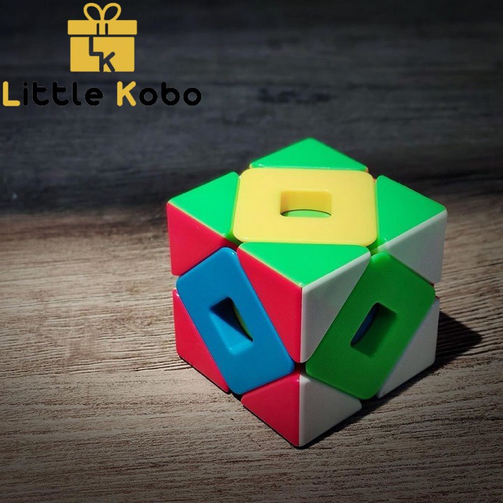 Rubik Biến Thể Moyu MeiLong Double Skewb Stickerless MFJS Rubik Biến Thể Skewb