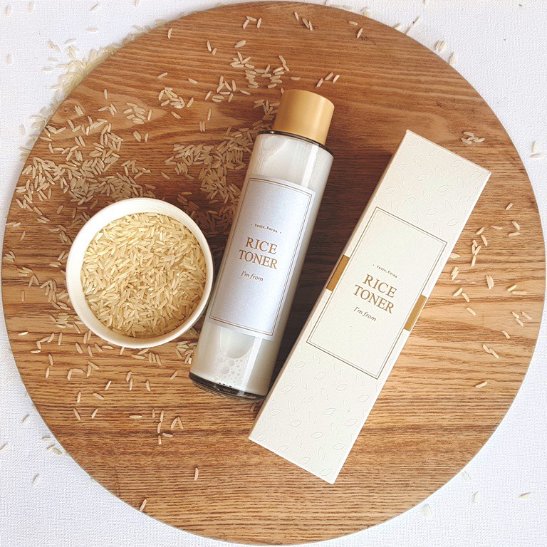 Nước Hoa Hồng Chiết Xuất Từ Gạo Dưỡng Trắng Da I'm Im From Rice Toner 150g