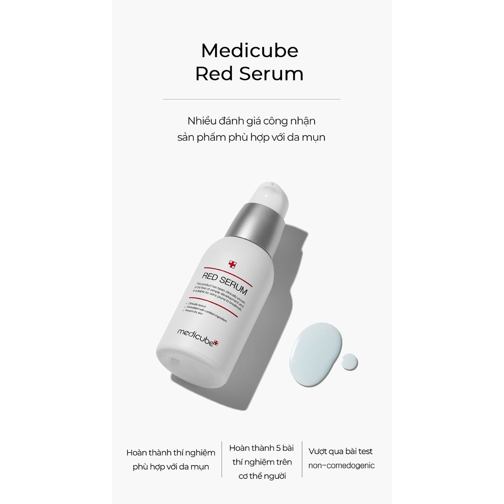 Tinh chất Medicube Cho Da Mụn Red Serum 30ml