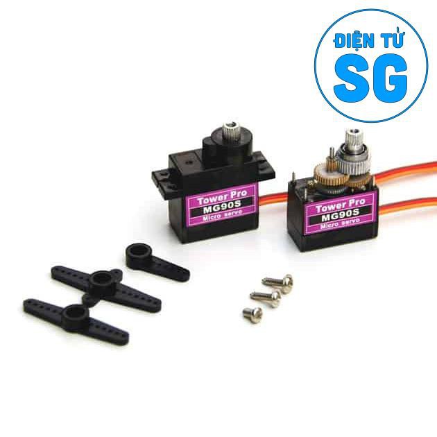 Servo MG90S (Bánh răng kim loại) - V943