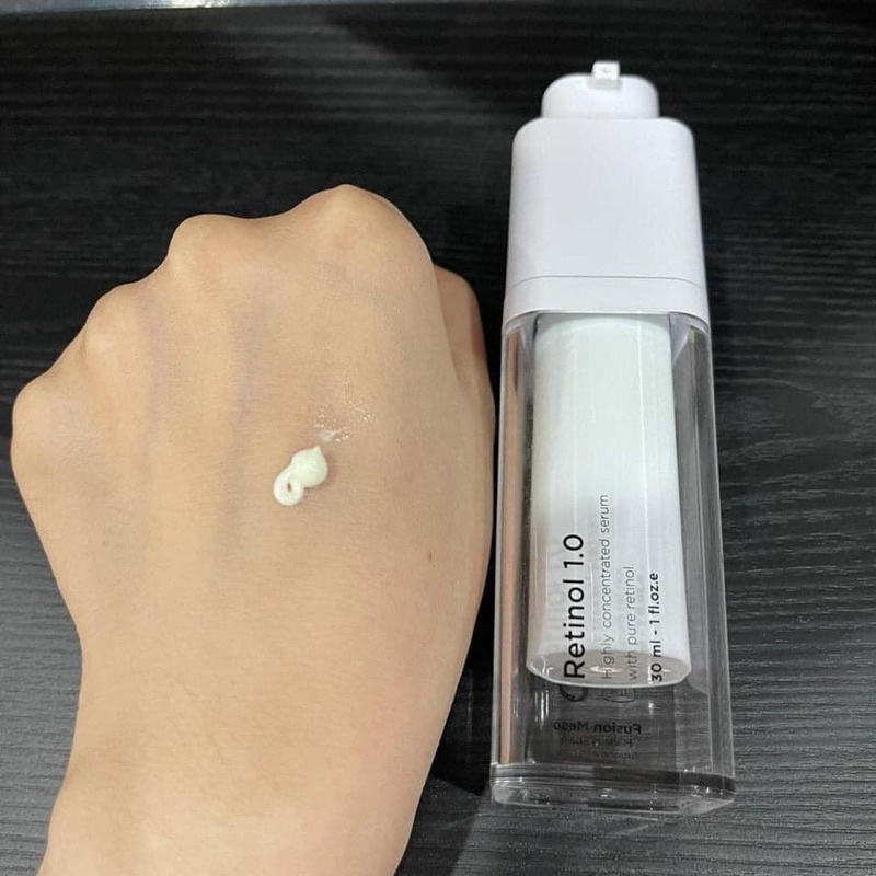 Tinh Chất Chống Lão Hóa Fusion Retinol 1.0 Sáng Da, Giảm Nếp Nhăn, Se Khít Lỗ Chân Lông 30ml