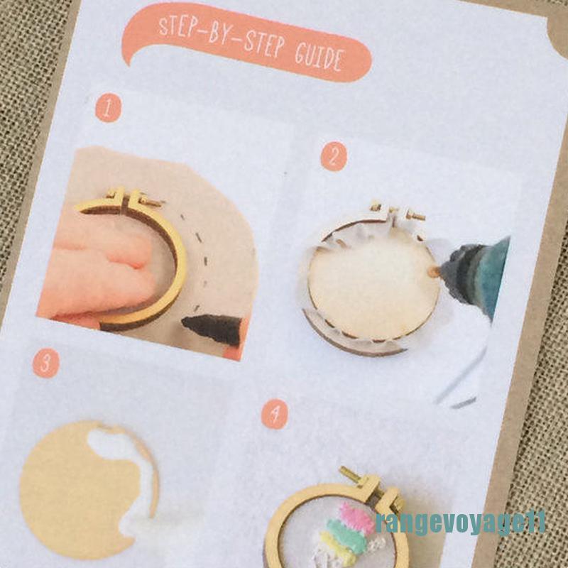 Khung Thêu Thủ Công Mini Bằng Gỗ