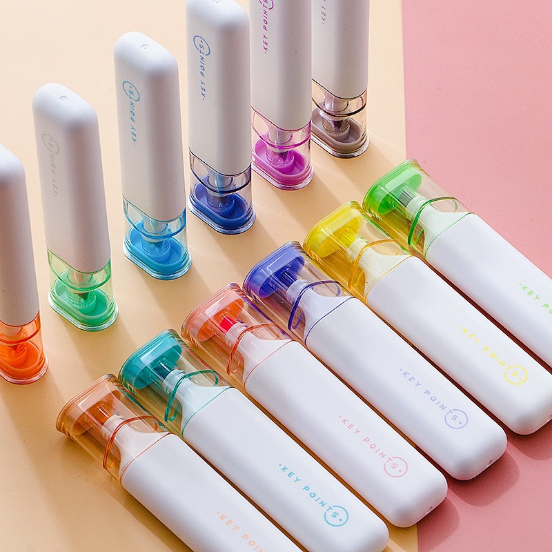 Bút highlight, bút dạ quang ♥️CÔNG SUẤT LỚN♥️ gam màu dễ thương thích hợp trường học, văn phòng