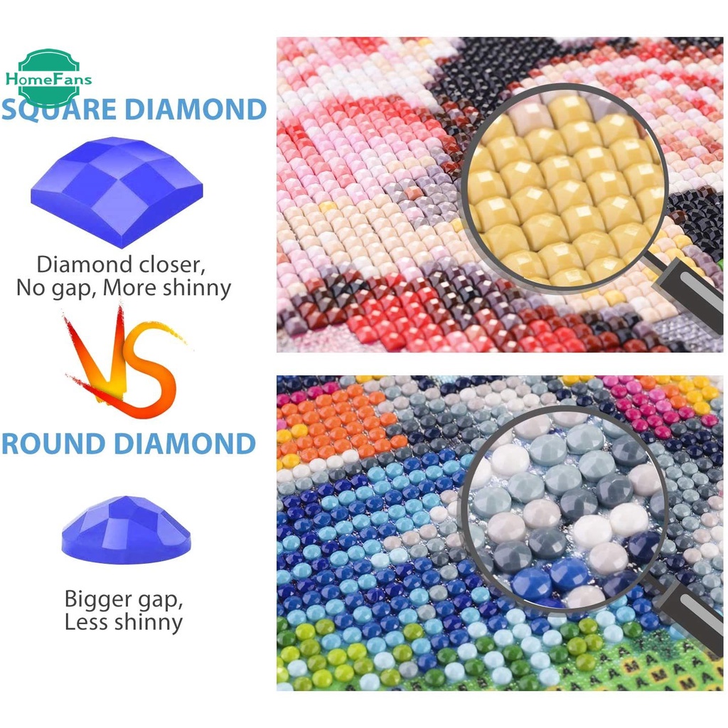 Bộ tranh đính đá hình hoa mẫu đơn 30x40cm DIY