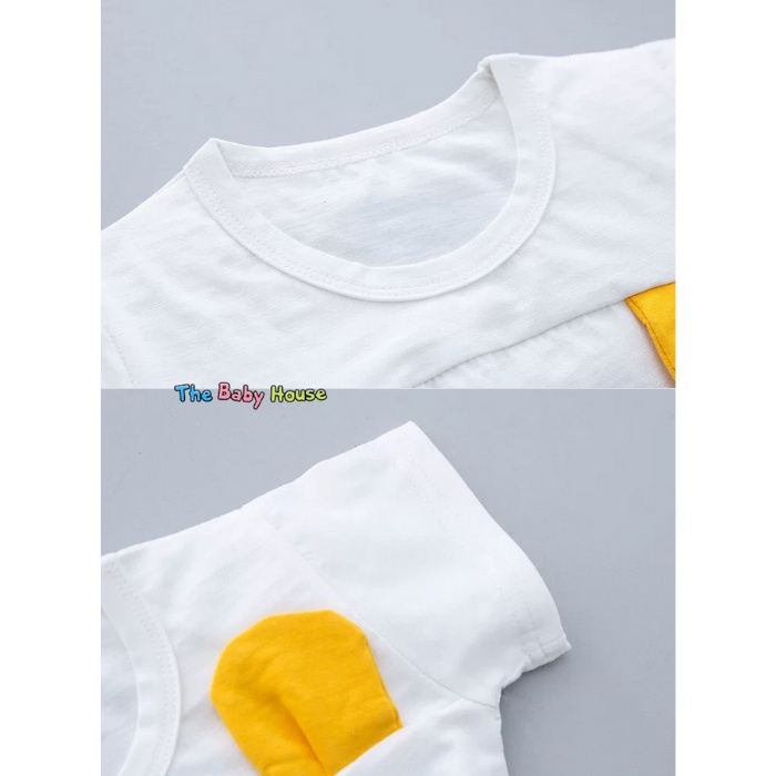 Bộ Quần Áo Cho Bé  𝐅𝐑𝐄𝐄𝐒𝐇𝐈𝐏 Bộ Quần Áo Gấu Bông Trẻ Em Phong Cách Hàn Quốc Dễ Thương Cho Bé Từ 1-4 Tuổi