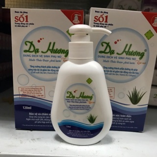 DUNG DỊCH VỆ SINH PHỤ NỮ DẠ HƯƠNG 120ml có vòi