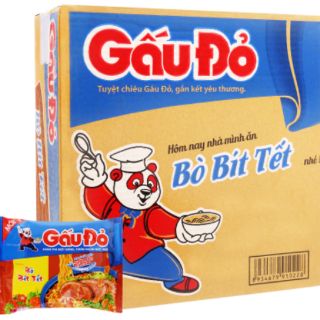 MÌ GẤU ĐỎ THÙNG 30 GÓI