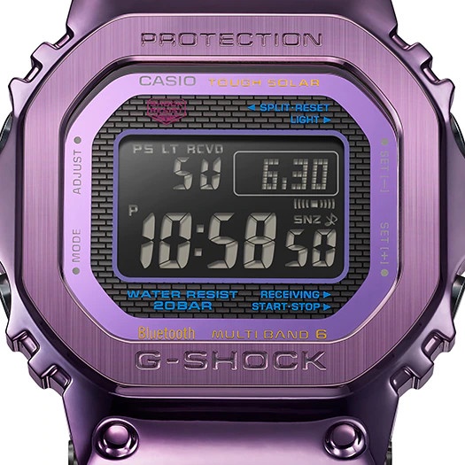 Đồng Hồ Casio Nam Dây Thép Không Ghỉ GSHOCK GMW-B5000PB-6DR Chính Hãng