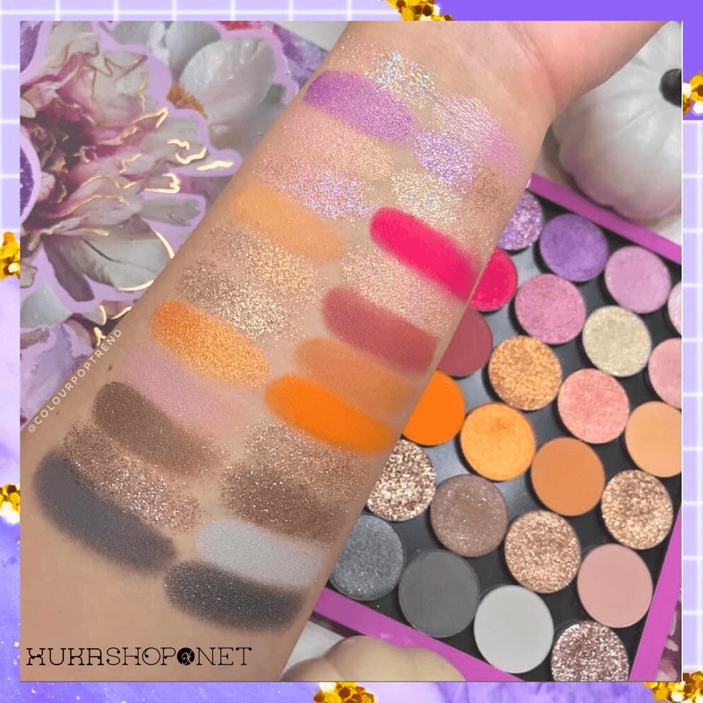 Phấn mắt Colourpop - Bảng phấn mắt 24 ô Colourpop Magic Hour Eyeshadow Palettes bền màu lâu trôi (50g)