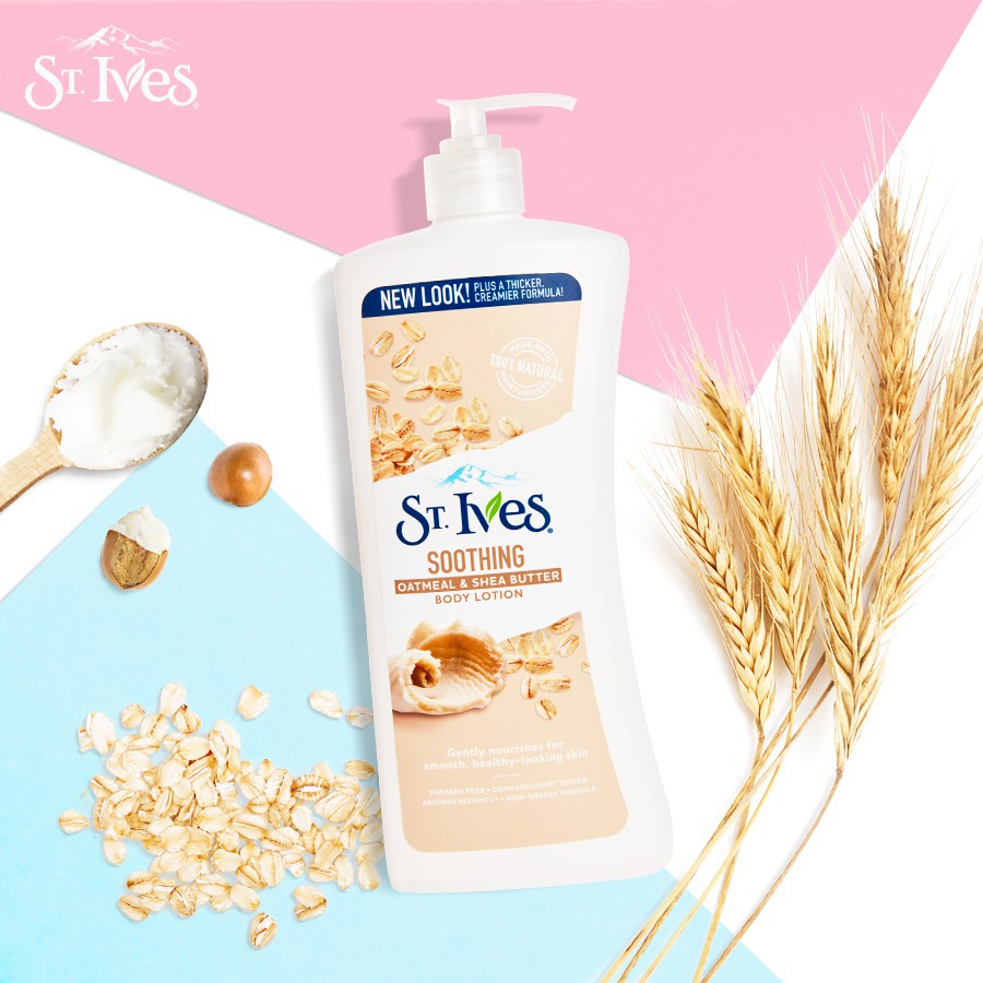 Sữa Dưỡng Thể St.Ives Toàn Thân Body Lotion - St. ives Body Lotion USA 621ml - Skinfa.