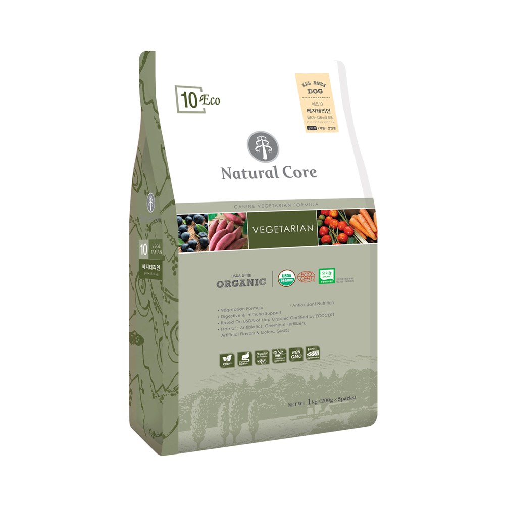🐕1kg🐶THỨC ĂN HỮU CƠ NATURAL CORE CHAY CHO THÚ CƯNG Hỗ trợ tiêu hóa, tối đa khả năng hấp thu dinh dưỡng.