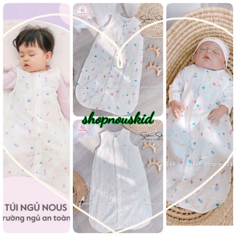 (Nous)Túi ngủ xô ( 0m đến 12m)