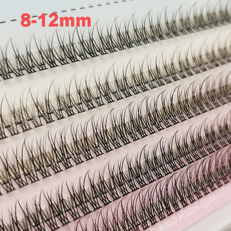 Bộ Lông Mi Giả 3D Kiểu Đuôi Cá Tự Nhiên Dùng Trang Điểm Chuyên Nghiệp