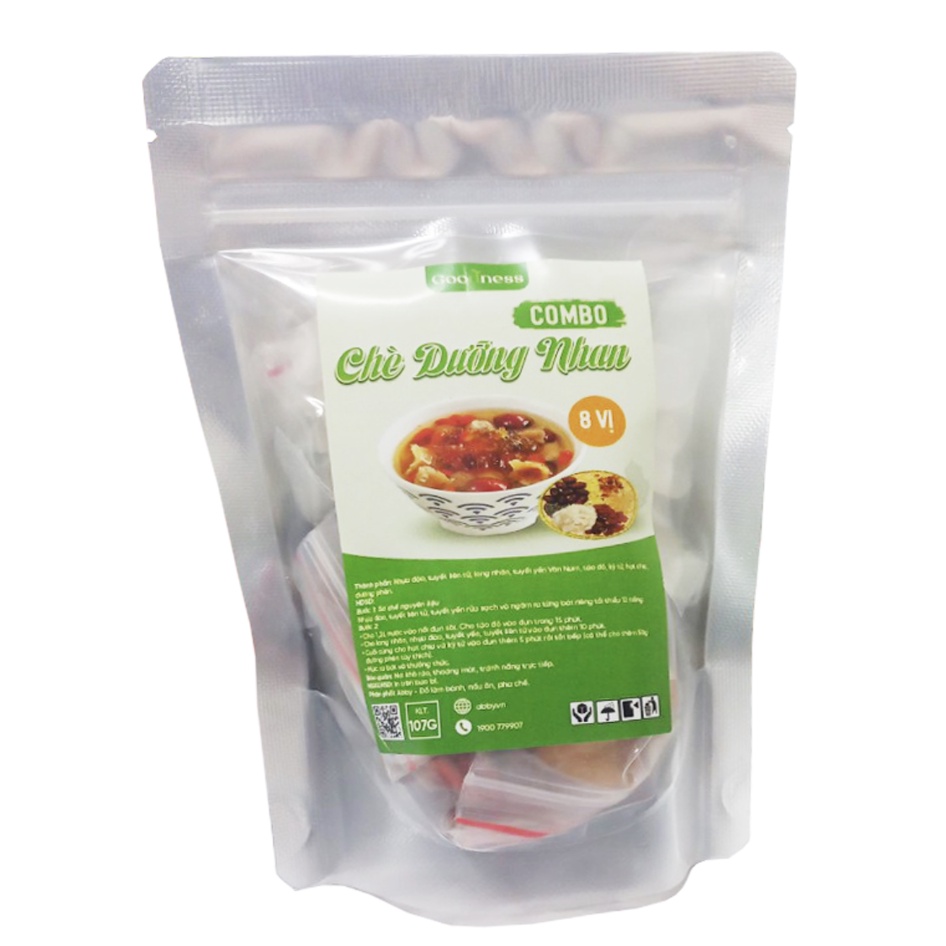 Combo chè dưỡng nhan 8 vị