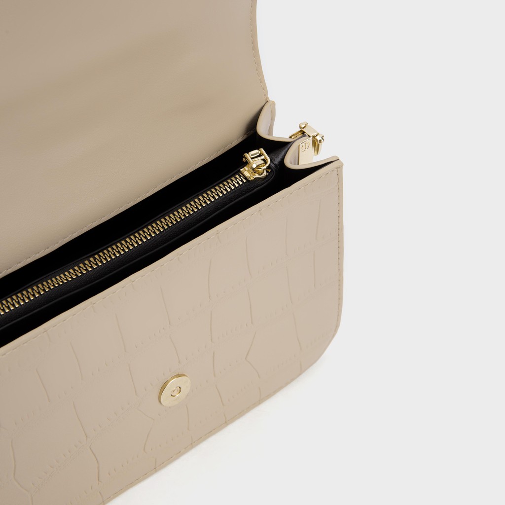 [Mã WABRWB24 giảm 30K đơn 99K] Túi Xách Nữ Đeo Chéo Khóa V Da Sần HAPAS - TST22183 | BigBuy360 - bigbuy360.vn