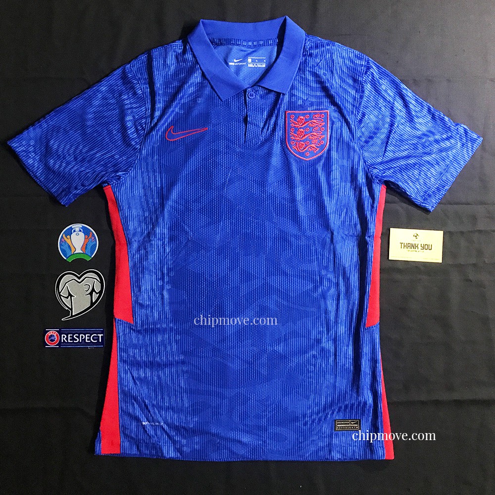 Áo bóng đá tuyển Anh Xanh Dương 2020 Player sân khách Thái cao cấp