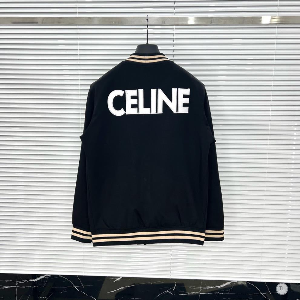 Áo Bomber Cline Thêu Chữ Sau Áo Siêu Đẹp - Áo Bomber GC Nam Viền Kẻ Đỏ Xanh Siêu Chất