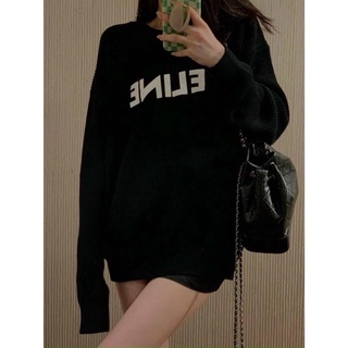 Áo pull nỉ chữ celin cực trendy