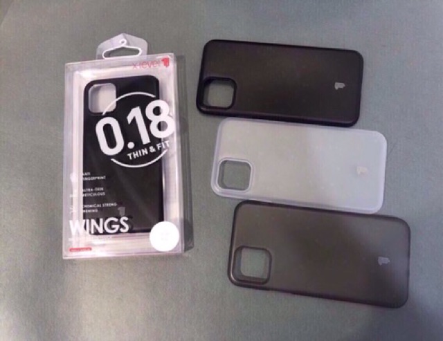 Ốp lưng nhám siêu mỏng x-level cho iphone 11